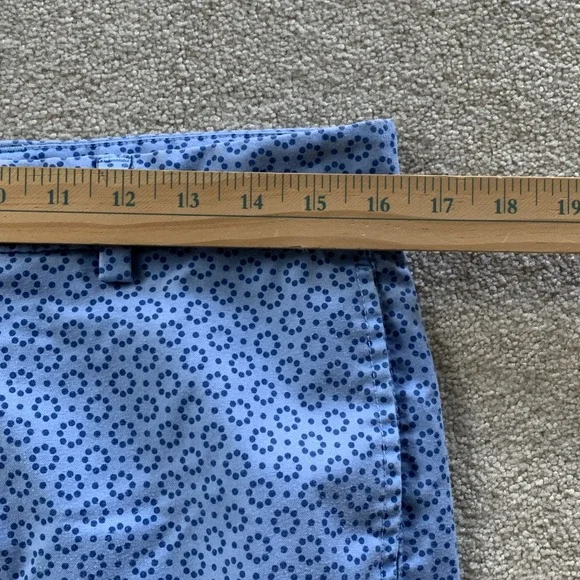 Turtleson Golf Shorts All Over Print Men's Size 32 Blue 9" inseam - Picture 5 of 8